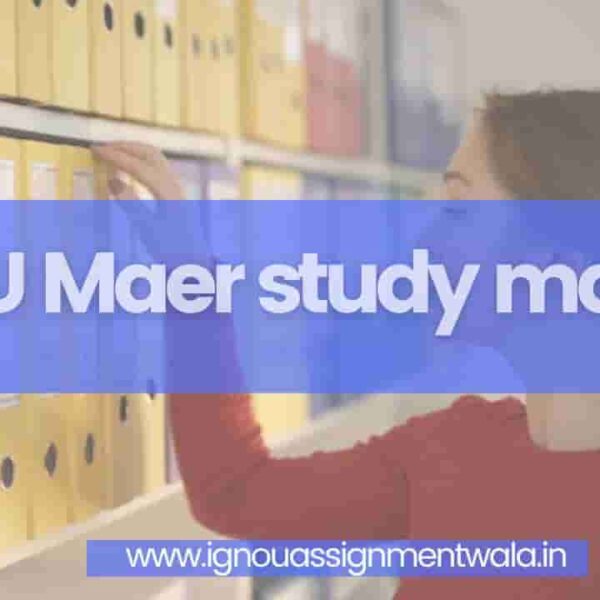 IGNOU MPS SOLVED ASSIGNMENT 2024 25 IGNOU Assignment Wala