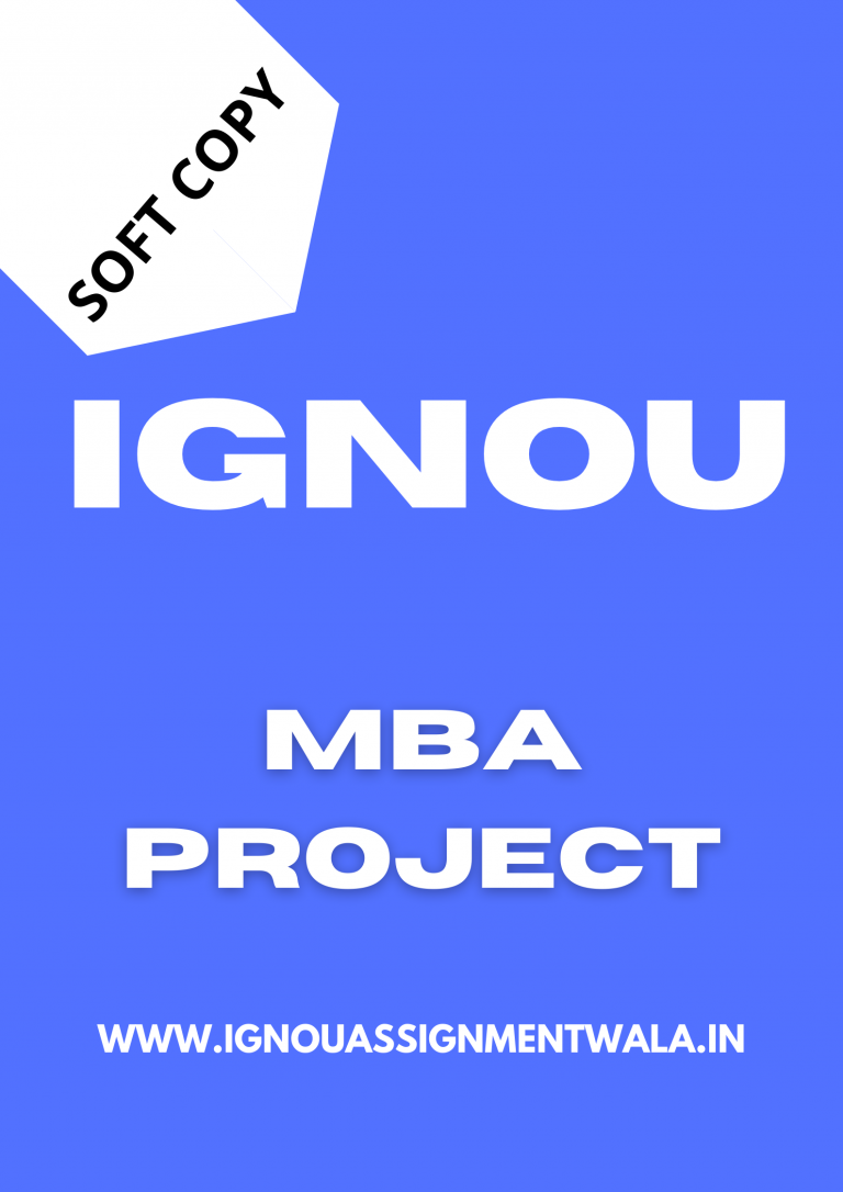 ignou ms 100 project